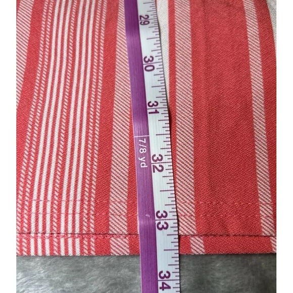 Bobbie Brooks Womens Size Small Sundress Pink White Striped Grannycore Beachy - Picture 9 of 10